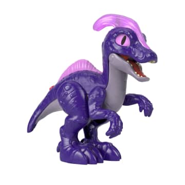 Imaginext Jurassic World Dinosaurio de Juguete Parasaurolofós Deluxe XL - Imagen 6 de 6