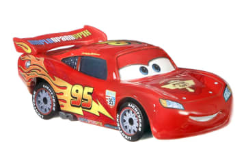 Carros da Disney e Pixar Diecast Veículo de Brinquedo Relâmpago McQueen com Rodas de Corrida - Imagen 2 de 6