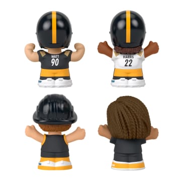Little People Collector Pittsburgh Steelers Special Edition Set For Adults & NFL Fans, 4 Figures
