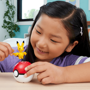 MEGA Pokémon Juguete de Construcción Pokébola Evergreen Pikachu