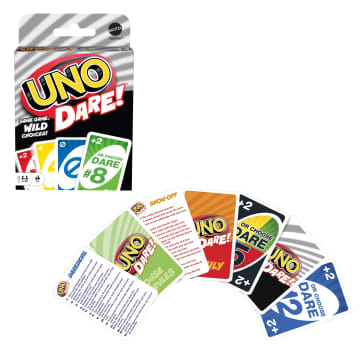 UNO Dare Wild Choices Card Game For 2-10 Players Ages 7Y+