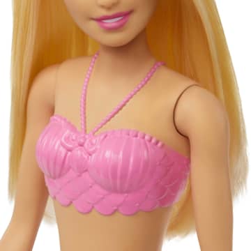 Barbie Fantasía Muñeca Sirena Aleta Rosa con Azul - Imagen 4 de 4