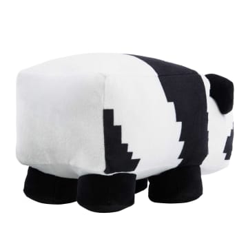 Minecraft Basic Panda Plush, Video-Game Character Soft Doll, Collectible Toy