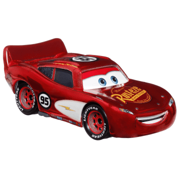 Cars de Disney y Pixar Diecast Vehículo de Juguete Rayo McQueen de Radiador Springs