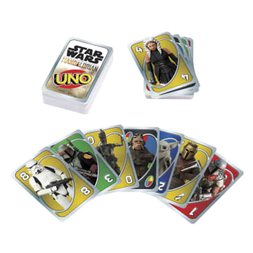 UNO Star Wars The Mandalorian Themed Deck in Storage Tin - Image 3 of 6