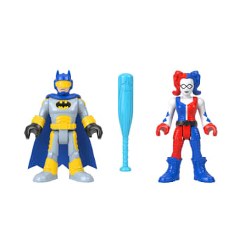 Imaginext DC Super Friends Figura de Ação Color Changers Batman™ & Harley Quinn™ - Imagen 3 de 6