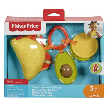 Fisher-Price Taco Tuesday Gift Set With 3 Food-themed Sensory Toys
