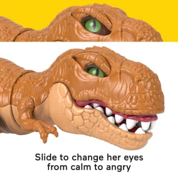 Imaginext Jurassic World thrashin’ Action T. Rex Dinosaur Toy For Preschool Kids