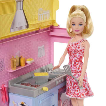 Barbie Camion à Limonade Coffret 25 Éléments de Jeu - Imagen 4 de 5