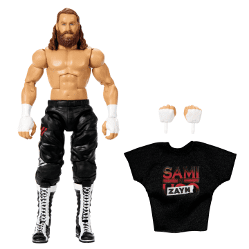 WWE Elite Sami Zayn Action Figure, 6-inch Collectible Superstar With Articulation & Accessories - Imagen 1 de 3