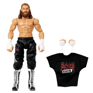 WWE Elite Sami Zayn Action Figure, 6-inch Collectible Superstar With Articulation & Accessories