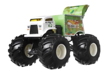 Hot Wheels Monster Trucks Veículo de Brinquedo 1:24 Will Trash It All - Imagen 1 de 6