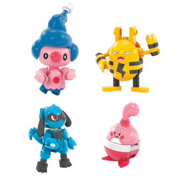 Mega  Pokémon  Figurines Articulées  Coffret de 8 Pour Dresseur