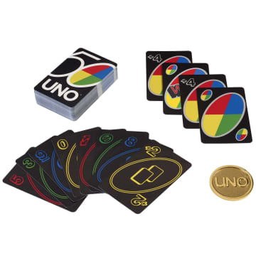 UNO 50th Premium Card Game - Imagen 1 de 6
