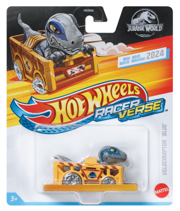 Hot Wheels RacerVerse Veículo de Brinquedo Velociraptor Blue - Image 5 of 5