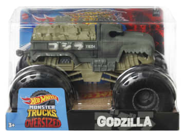 Hot Wheels Monster Trucks Vehículo de Juguete Godzilla Escala 1:24 - Imagem 5 de 5