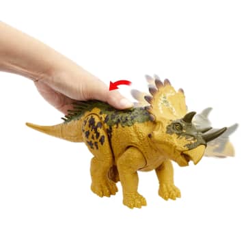Jurassic World Dinosaurio de Juguete Regaliceratops Rugido Salvaje - Imagen 3 de 6