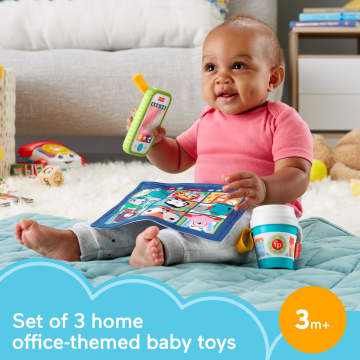 Fisher-Price Work From Home Gift Set, 3Baby Activitytoys