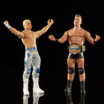 WWE Action Figures Championship Showdown Cody Rhodes vs Austin Theory 2-Pack - Image 2 of 6