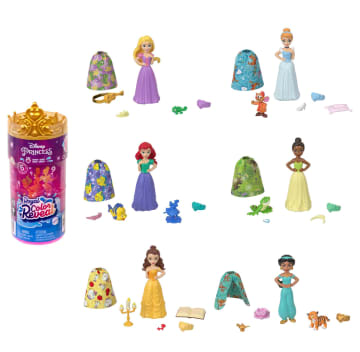 Disney Princesa Muñeca Sorpresa Color Reveal Real - Imagem 1 de 6