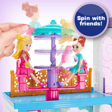 Polly Pocket Poppin' Party Pad Is A Transforming Playhouse!
