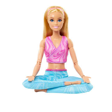 Barbie-Barbie Fitness-Poupée Blonde Articulée Avec Tenue Amovible - Imagem 5 de 6