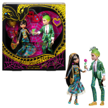 Monster High Muñeca Paquete Cleo y Deuce