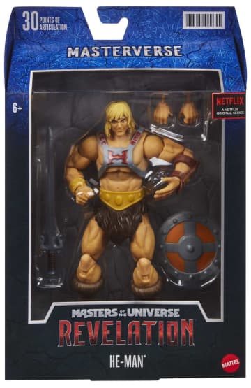 Masters of the Universe Masterverse Revelation Figura de Acción He-Man