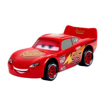 Disney And Pixar Cars Moving Moments Lightning Mcqueen Toy Car With Moving Eyes & Mouth - Imagen 1 de 5
