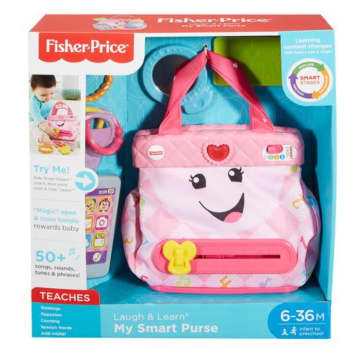 Fisher-Price Purse Learning Toy With Lights & Music, Baby And Toddler Toy, Pretend Play