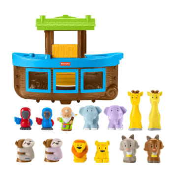 Fisher-Price Little People Noah’s Ark Playset With 13 Figures For Toddlers