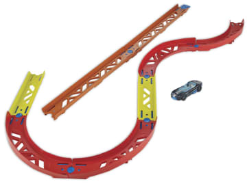 Hot Wheels Track Builder Pista de Juguete Paquete de Curvas Premium - Image 1 of 6