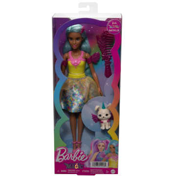 Barbie A Touch Of Magic Doll, Teresa With Fantasy Outfit, Pet & Accessories - Imagen 6 de 6