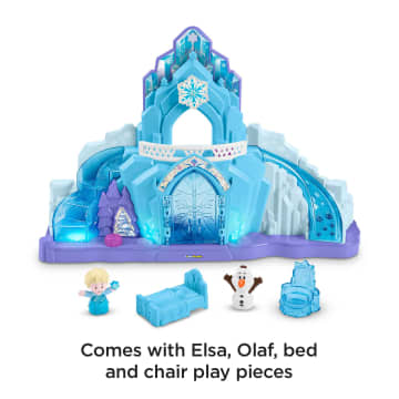 Disney Frozen Elsa's Ice Palace By Little People