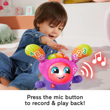 Fisher-Price Baby Learning Toy With Music Lights And Bouncing Action, DJ Bouncin’ Star