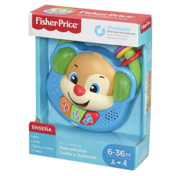 Fisher-Price Ríe y Aprende Juguete para Bebés Reproductor Canta y Aprende