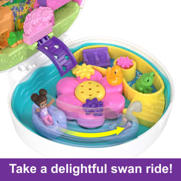 Polly Pocket Dolls Flower Garden Bunny Compact Playset - Image 5 of 6