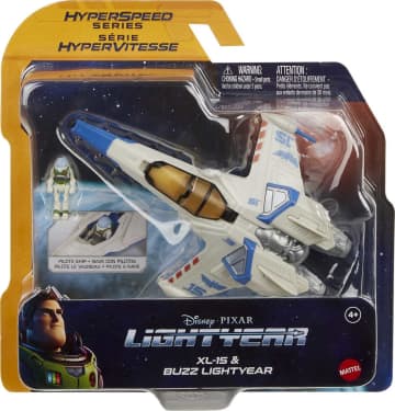 Disney Pixar Lightyear Conjunto de Brinquedo Nave Espacial XL-15 com Buzz