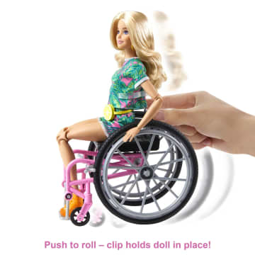 Barbie Fashionistas Doll #165 With Wheelchair & Long Blonde Hair