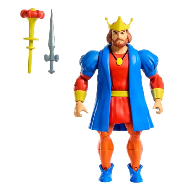 Masters of the Universe Origins Action Figure Cartoon Collection King Randor