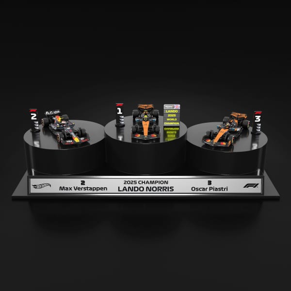 Hot Wheels® 2025 Formula 1® Podium Set