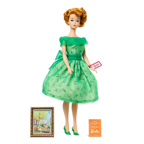 Modern Art Barbie Silkstone Puppe