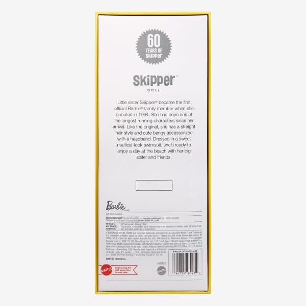 60th Anniversary Skipper® Puppe