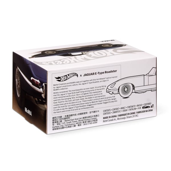 Hot Wheels x MoMA Jaguar E-Type Roadster