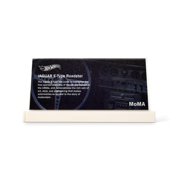 Hot Wheels x MoMA Jaguar E-Type Roadster