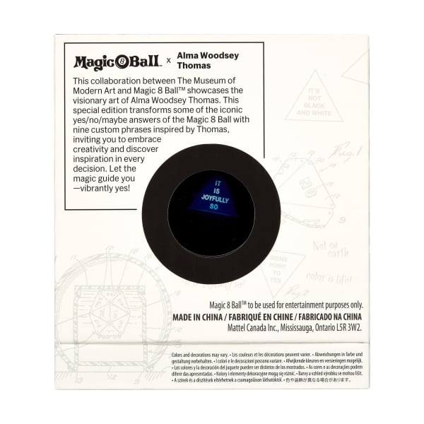 Magic 8 Ball x MoMA Alma Woodsey Thomas