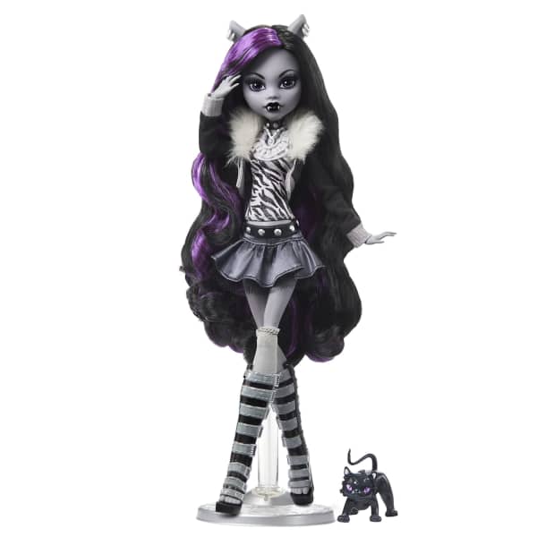 Monster High Reel Drama Clawdeen Wolf Puppe