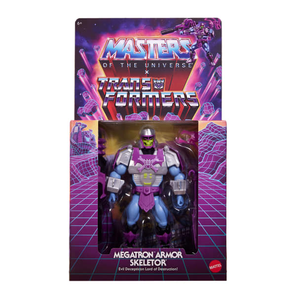 Masters of the Universe x Transformers Megatron Armor Skeletor Actionfigur