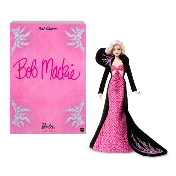 Barbie Bob Mackie Pink Glamor Doll