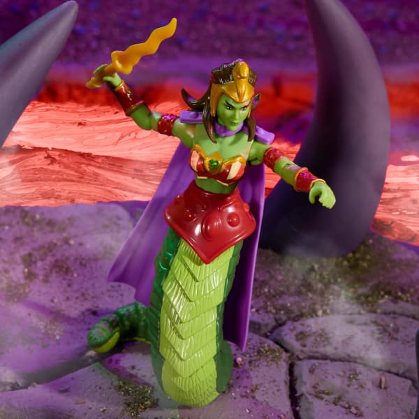 Snake Teela figurine Masters of the Universe Origins Mattel 14 cm - Kingdom Figurine